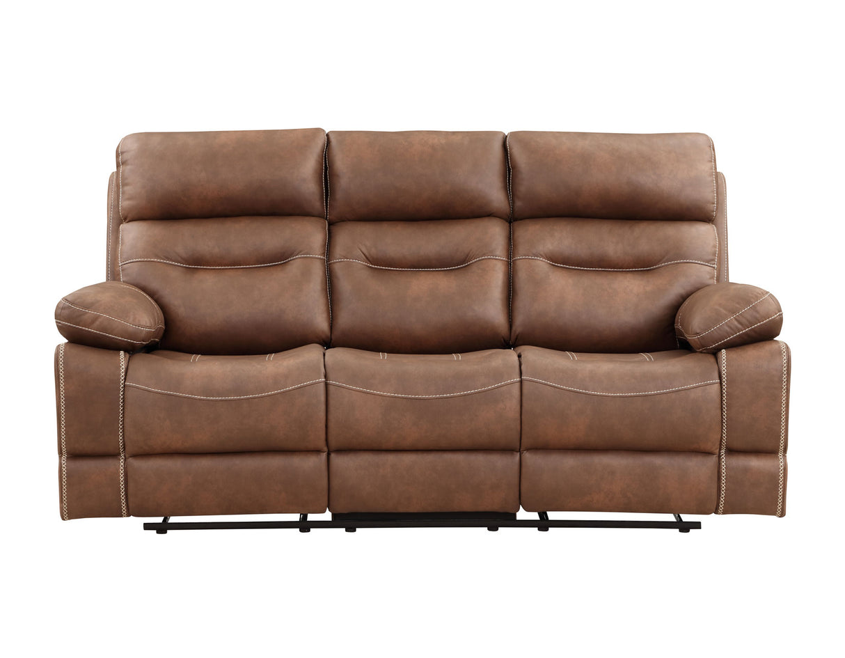 Rudger 3-Piece Manual Motion Set, Brown from Steve Silver - Luna Furniture