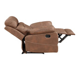 Rudger Manual Recliner, Brown - RUD800CN