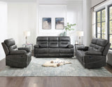 Rudger Manual Recliner, Gray - RUD800CG