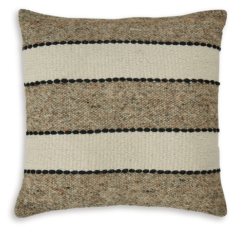 Rueford Brown/Black/Natural Pillow - A1001063P