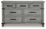 Russelyn Queen Storage Bed with Dresser in Gray from Ashley - Luna Furniture