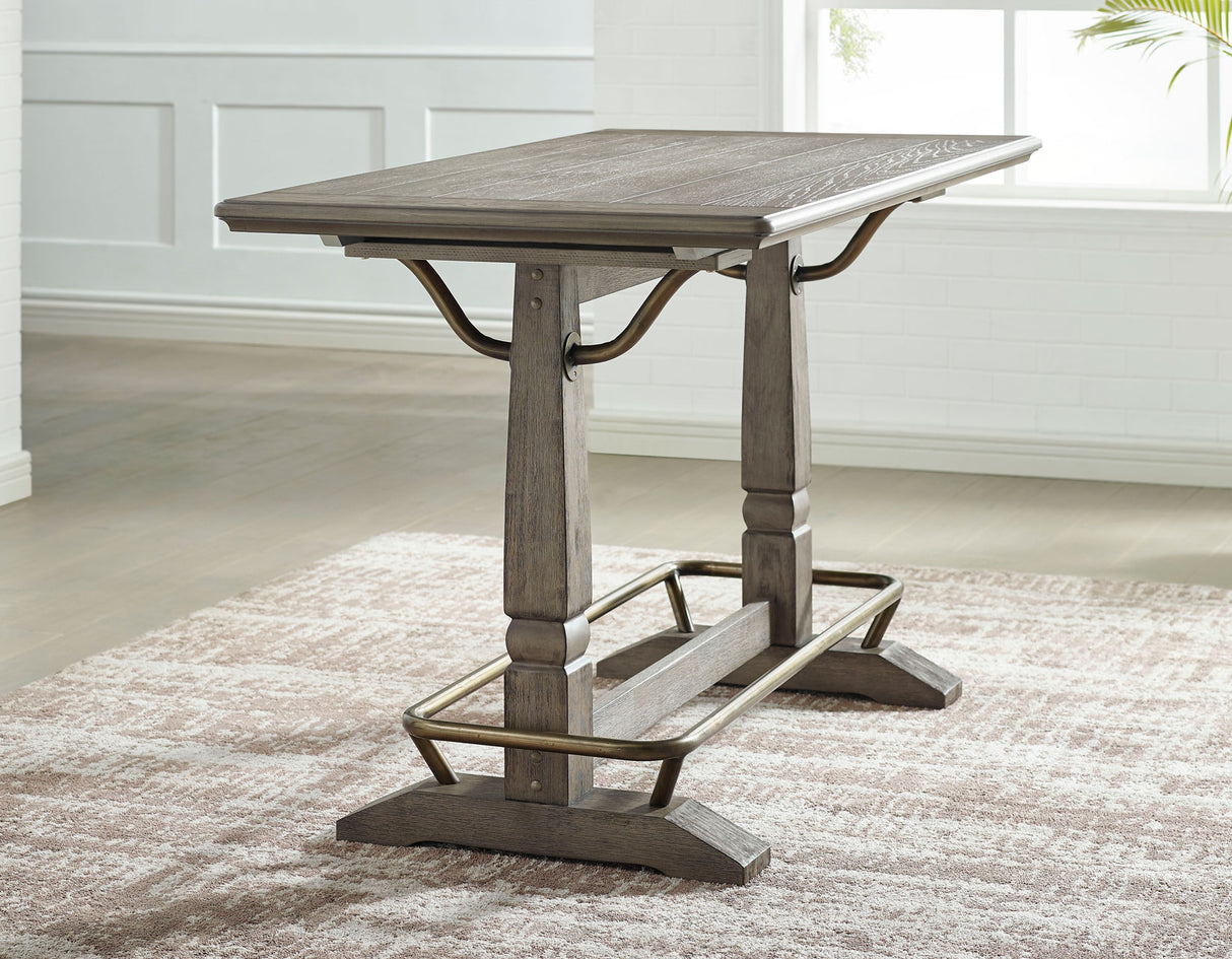 Ryan 5 Piece Counter Set(Counter Table & 4 Counter Stools) from Steve Silver - Luna Furniture