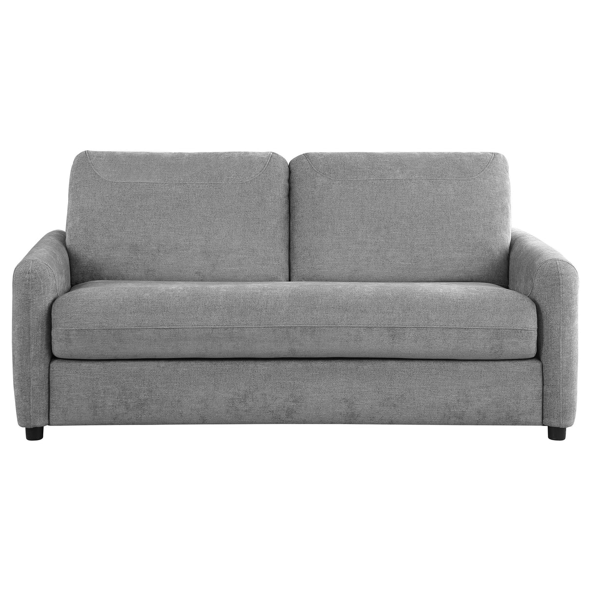 Rylie Upholstered Sofa Sleeper with Queen Mattress Grey from Coaster - Luna Furniture