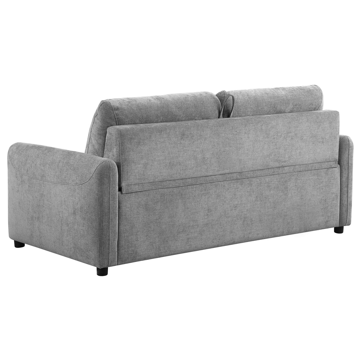 Rylie Upholstered Sofa Sleeper with Queen Mattress Grey from Coaster - Luna Furniture