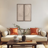 S/2 Ecomix Fabric Wall Decor, Cream from Sagebrook Home - Luna Furniture