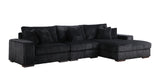 S859 Comfy 3pcs (Black) 3pcs Sectional from New Era Innovations - Luna Furniture