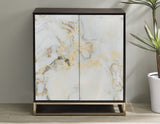 Salvador 2-Door Cabinet with Faux-Marble Doors - SV200SV