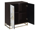 Salvador 2-Door Cabinet with Faux-Marble Doors - SV200SV