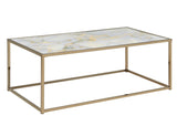 Salvador 3-Piece Faux-Marble Table Set - SET | SV200C | SV200E(2)