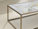 Salvador Faux-Marble Coffee Table - SV200C