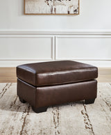 Santorine Dark Brown Ottoman - 2170614