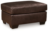 Santorine Dark Brown Ottoman - 2170614