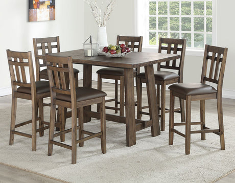 Saranac 5-Pack Counter(Table & 4 Counter Chairs) from Steve Silver - Luna Furniture