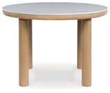 Sawdyn Light Brown Dining Table - D427-15 - Luna Furniture