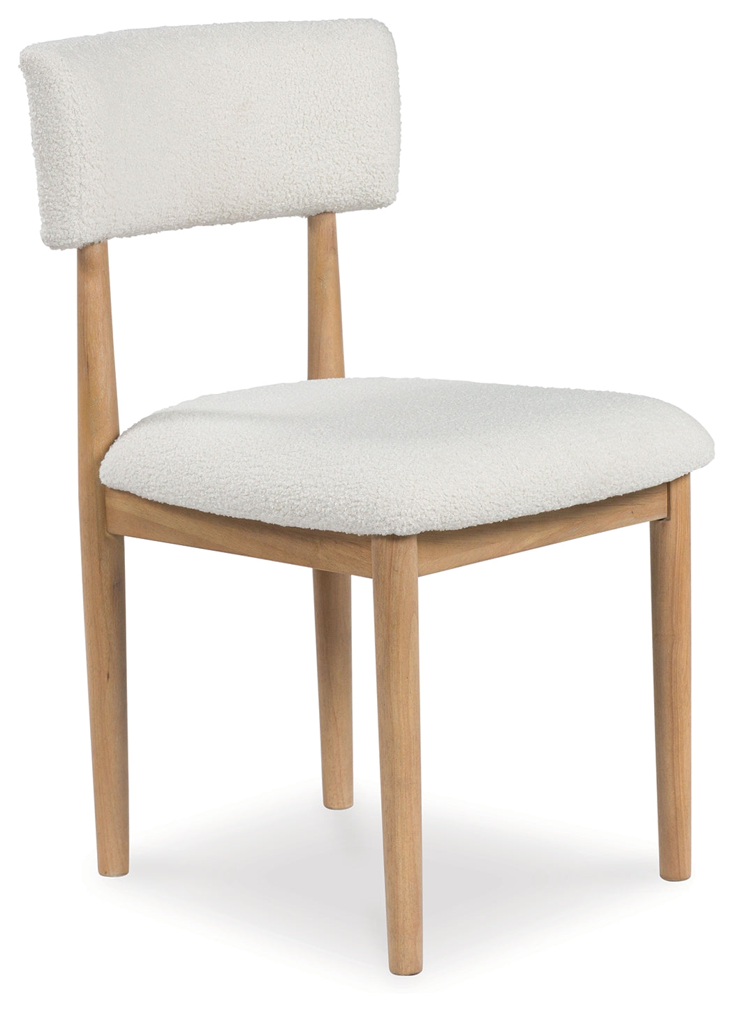 Sawdyn White/Light Brown Dining Chair, Set of 2 from Ashley - Luna Furniture