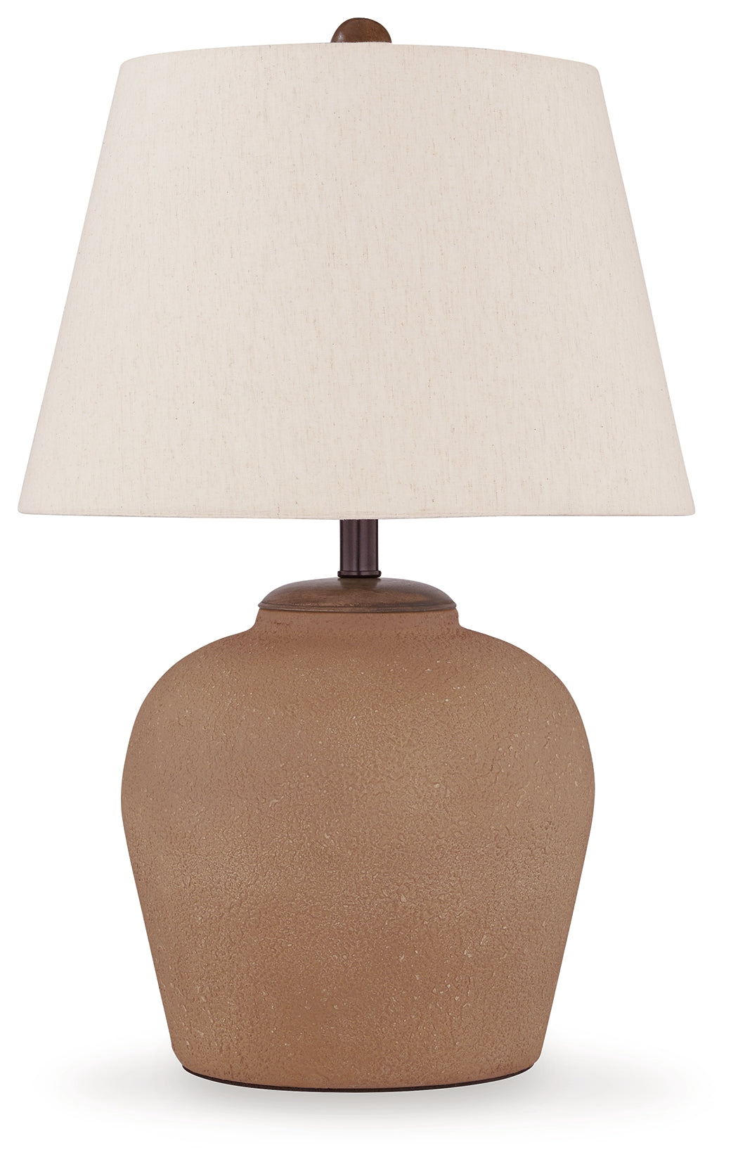 Scantor 2-Piece Table Lamp Set in Rust - PKG016437