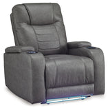 Schooner Rocks Slate Power Recliner - 1610213