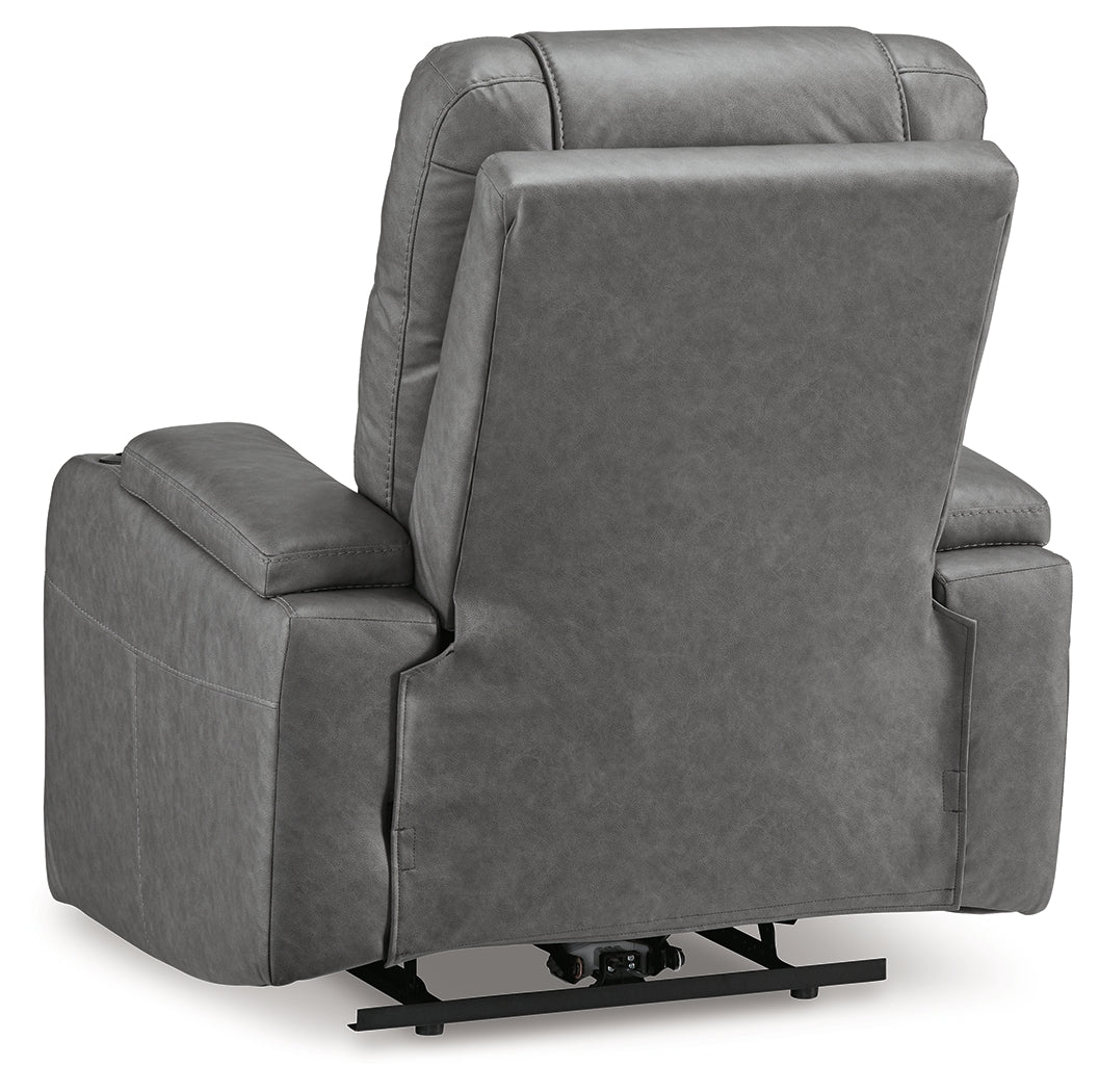 Schooner Rocks Slate Power Recliner - 1610213