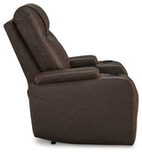 Schooner Rocks Umber Power Recliner - 1610413