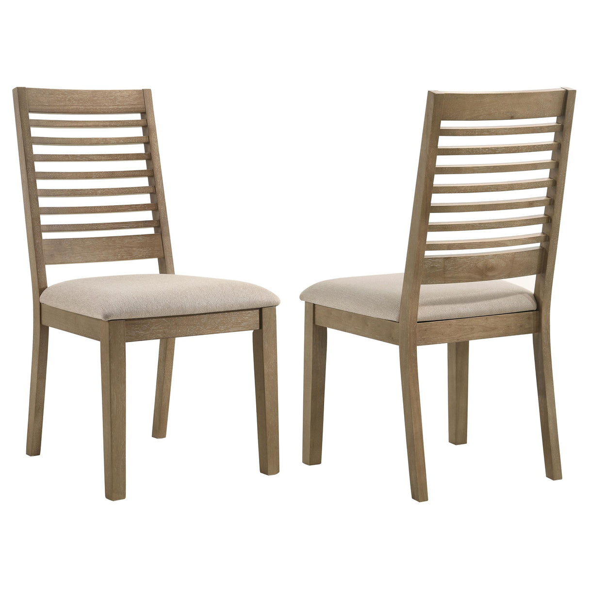 Scottsdale Dining Side Chair Brown Washed (Set of 2) from Coaster - Luna Furniture