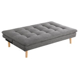 Scout Upholstered Convertible Sofa Bed Grey - 360045