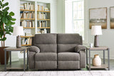 Scranto Sofa, Loveseat and Recliner in Brindle - PKG015498