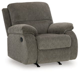 Scranto Sofa, Loveseat and Recliner in Brindle - PKG015498