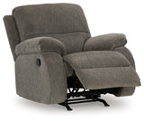 Scranto Sofa, Loveseat and Recliner in Brindle - PKG015498