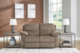 Scranto Sofa, Loveseat and Recliner in Oak - PKG015500