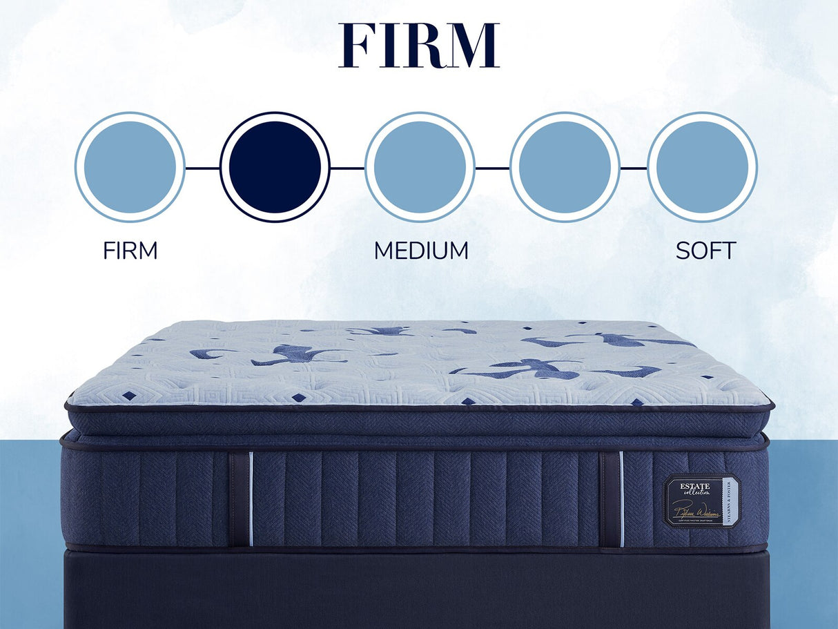 Stearns & Foster® Lux Estate Firm Pillowtop Mattress, King Size -  Stearns & Foster - Luna Furniture