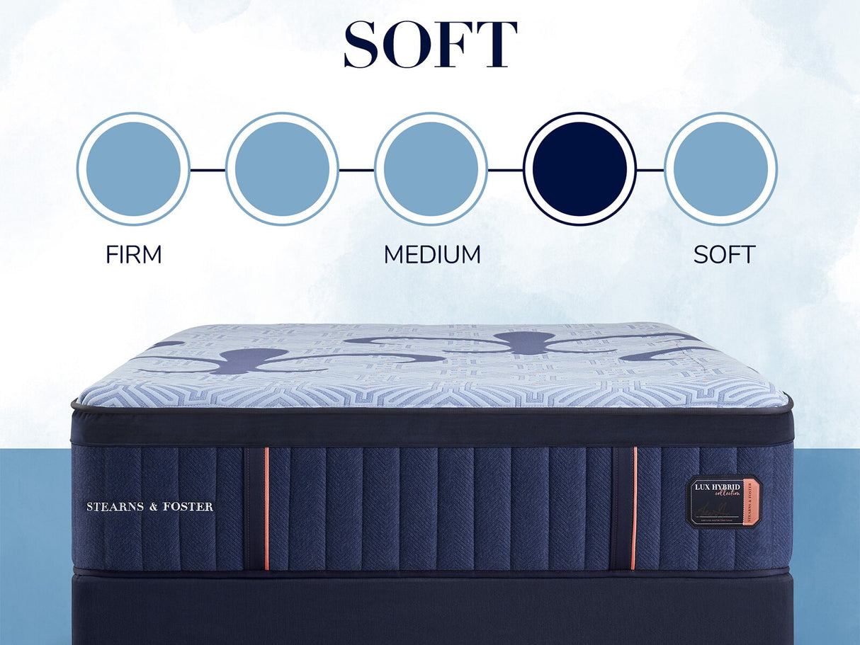 Stearns & Foster® Lux Hybrid Soft Mattress, King Size -  Stearns & Foster - Luna Furniture