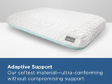 TEMPUR-Adapt® Cloud + Cooling Pillow, Default Title Size -  Tempur-Pedic - Luna Furniture