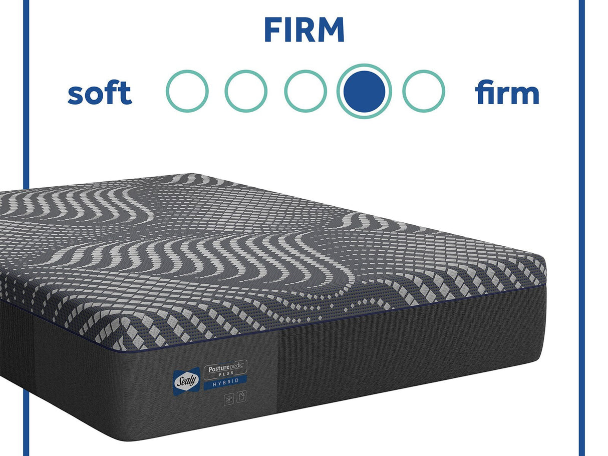 Sealy® Posturepedic® Plus Hybrid Brenham Firm Mattress, King Size -  Sealy - Luna Furniture