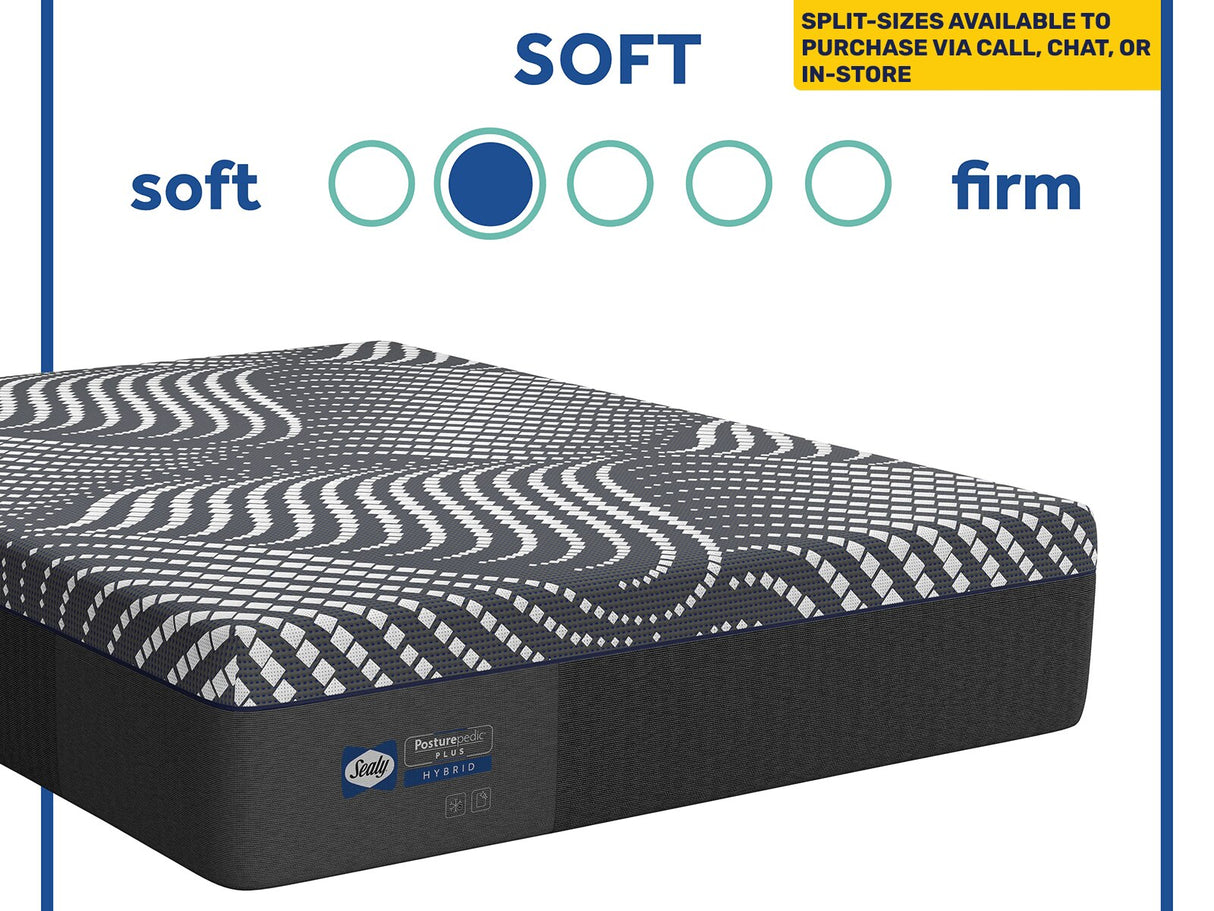 Sealy® Posturepedic® Plus Hybrid High Point Plush Mattress, Queen Size -  Sealy - Luna Furniture