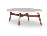 Serena Silverstone OvalCocktail Table from Steve Silver - Luna Furniture