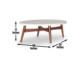 Serena Silverstone OvalCocktail Table from Steve Silver - Luna Furniture