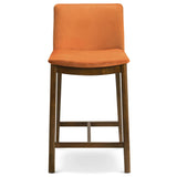 Shannon Counter Chair In Burnt Orange Velvet - STL00401203