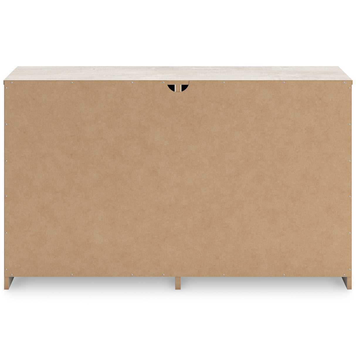 Shawburn Full Panel Headboard with Dresser in Whitewash - PKG020630