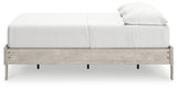 Shawburn Full Platform Bed with 2 Nightstands in Whitewash - PKG020650