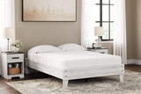 Shawburn Full Platform Bed with Dresser and 2 Nightstands in Whitewash - PKG016214