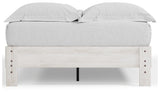 Shawburn Full Platform Bed with Dresser and Chest in Whitewash - PKG016221