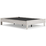 Shawburn Full Platform Bed with Dresser in Whitewash - PKG009348