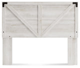 Shawburn Queen Panel Headboard with Dresser and Chest in Whitewash - PKG016190