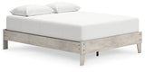 Shawburn Queen Platform Bed with 2 Nightstands in Whitewash - PKG020657