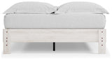 Shawburn Queen Platform Bed with Dresser and 2 Nightstands in Whitewash - PKG016187