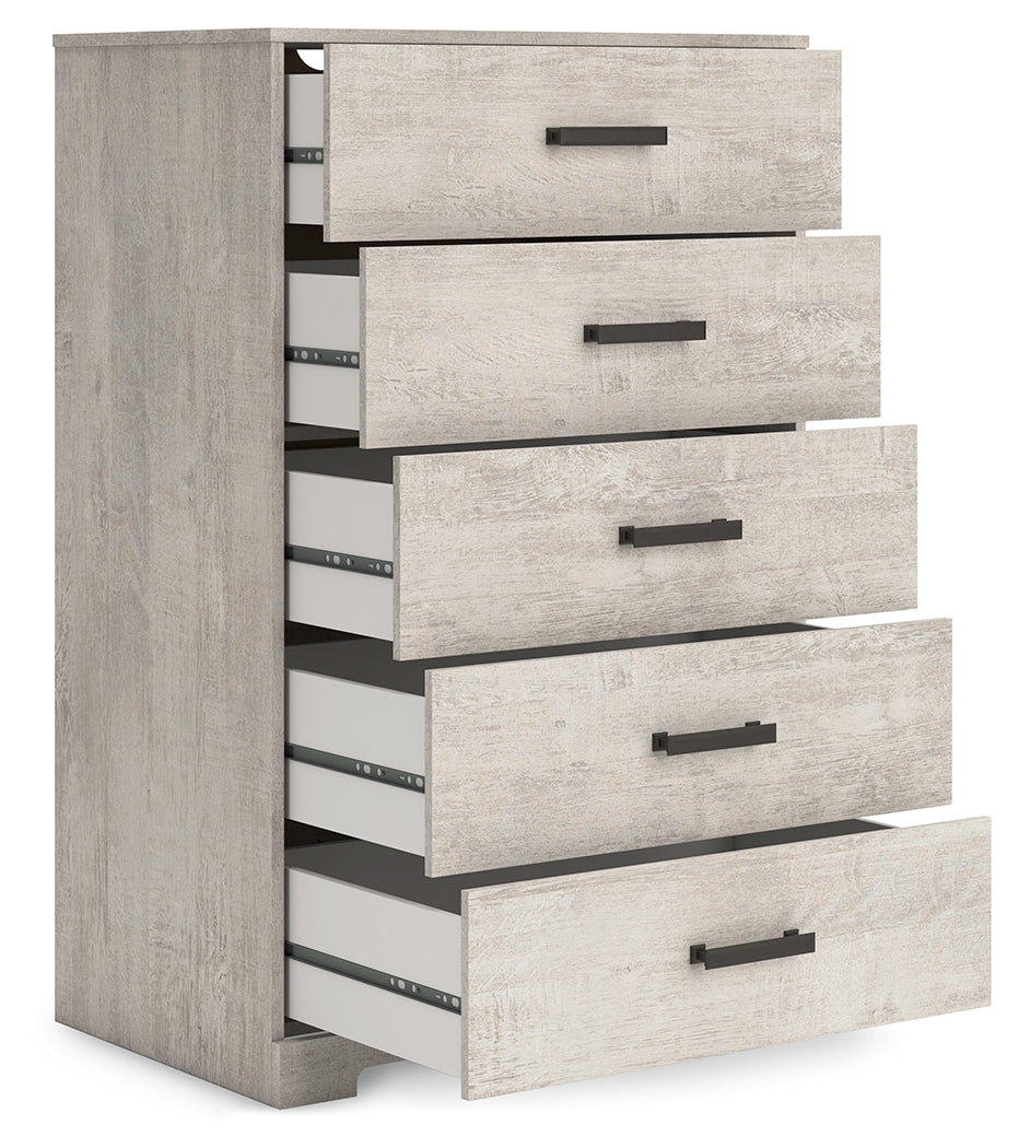 Shawburn Whitewash Chest of Drawers - EB4123-245