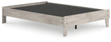 Shawburn Whitewash Full Platform Bed - EB4123-112