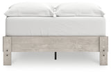 Shawburn Whitewash Full Platform Bed - EB4123-112