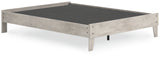 Shawburn Whitewash Queen Platform Bed - EB4123-113