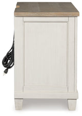 Shaybrock King Panel Bed with Dresser and 2 Nightstands in Antique White from Ashley - Luna Furniture